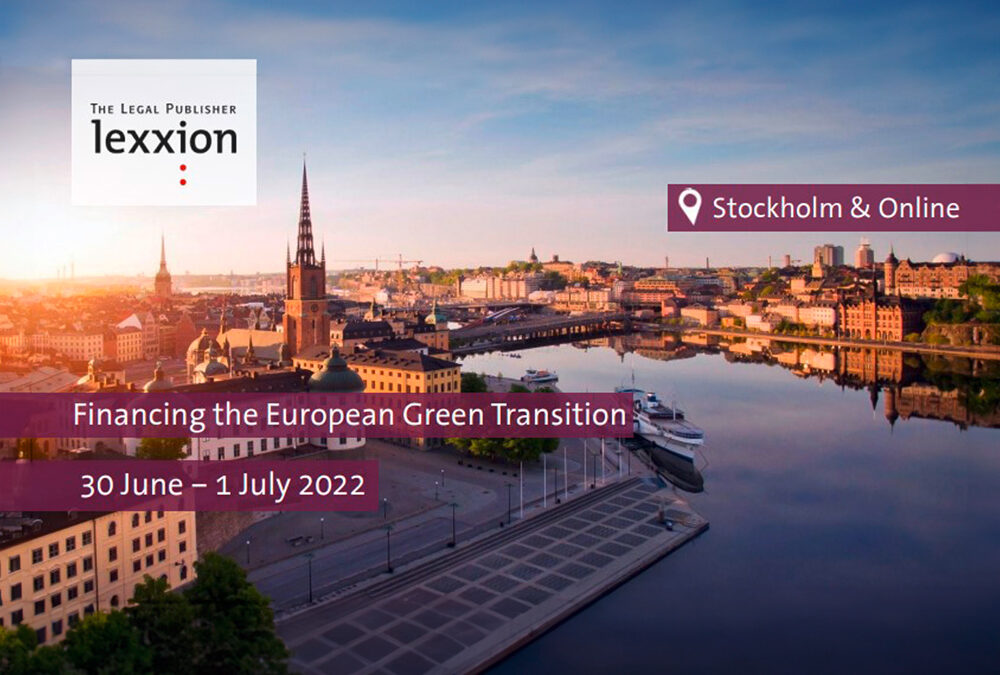 EU Policy, Financing the European Green Transition