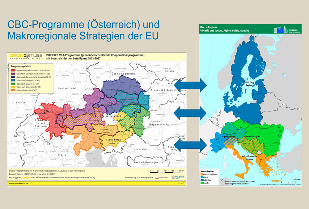 Embedding of macro-regional strategies in the Interreg CBC programmes involving Austria